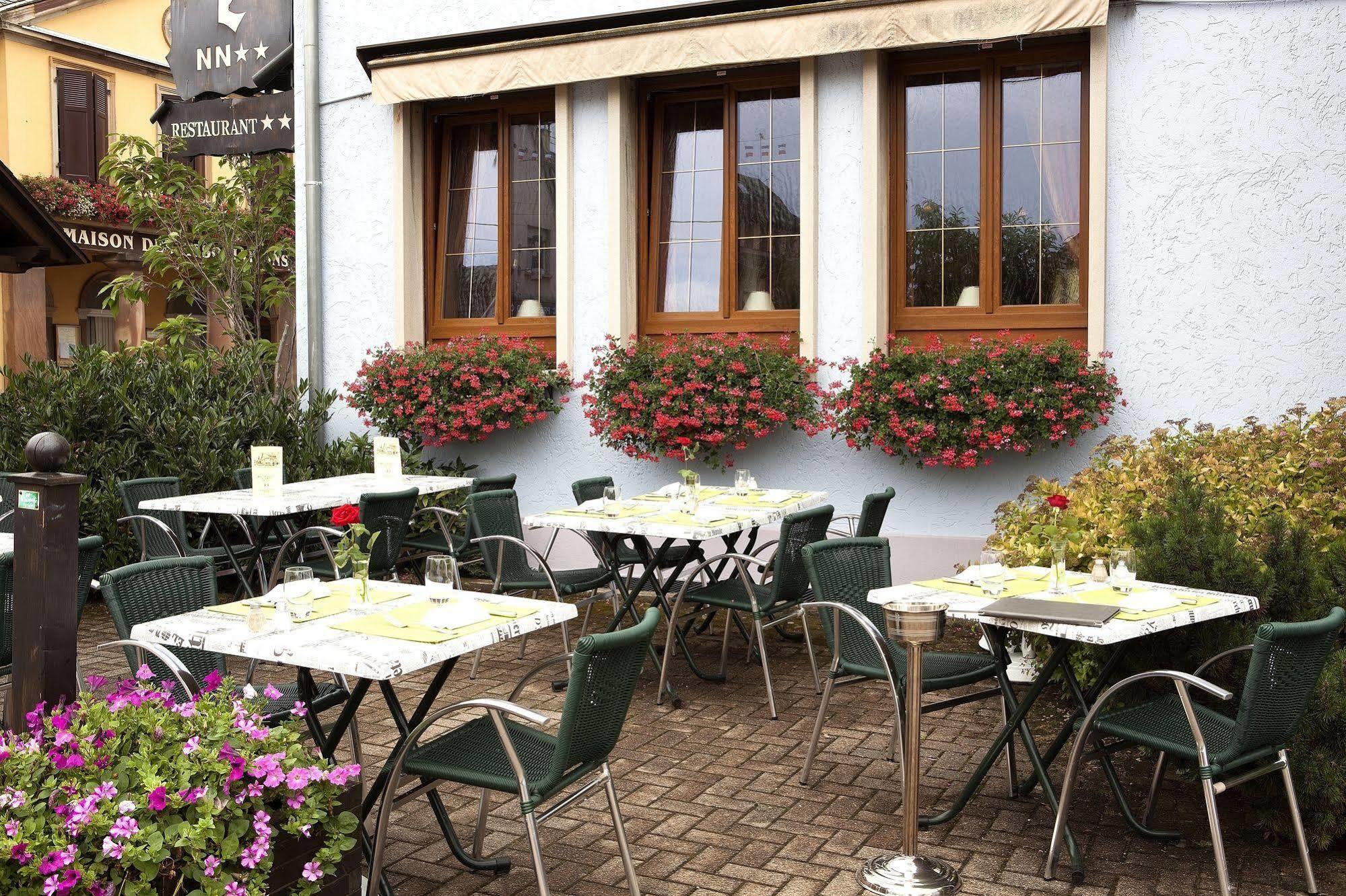 Logis Hotel-Restaurant De La Poste Urmatt Exterior foto